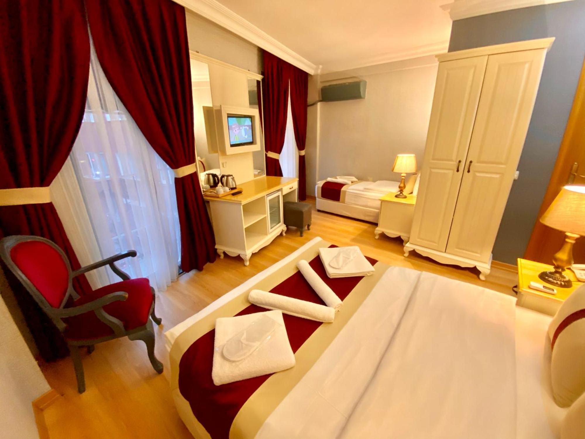 Santefe Hotel Istanboel Buitenkant foto