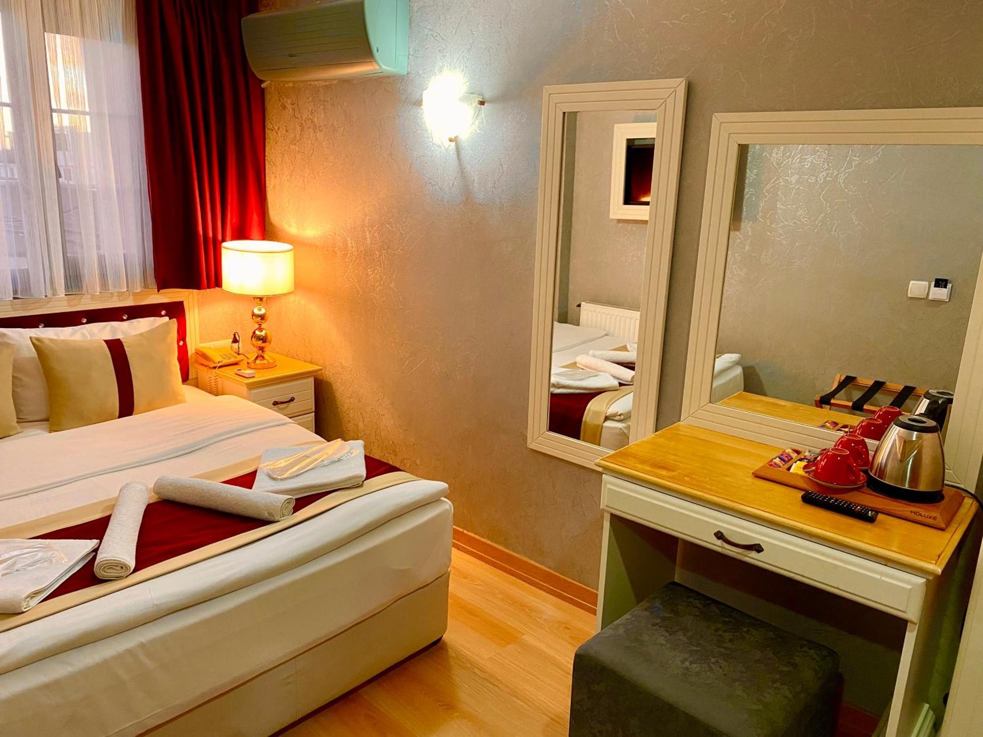 Santefe Hotel Istanboel Buitenkant foto