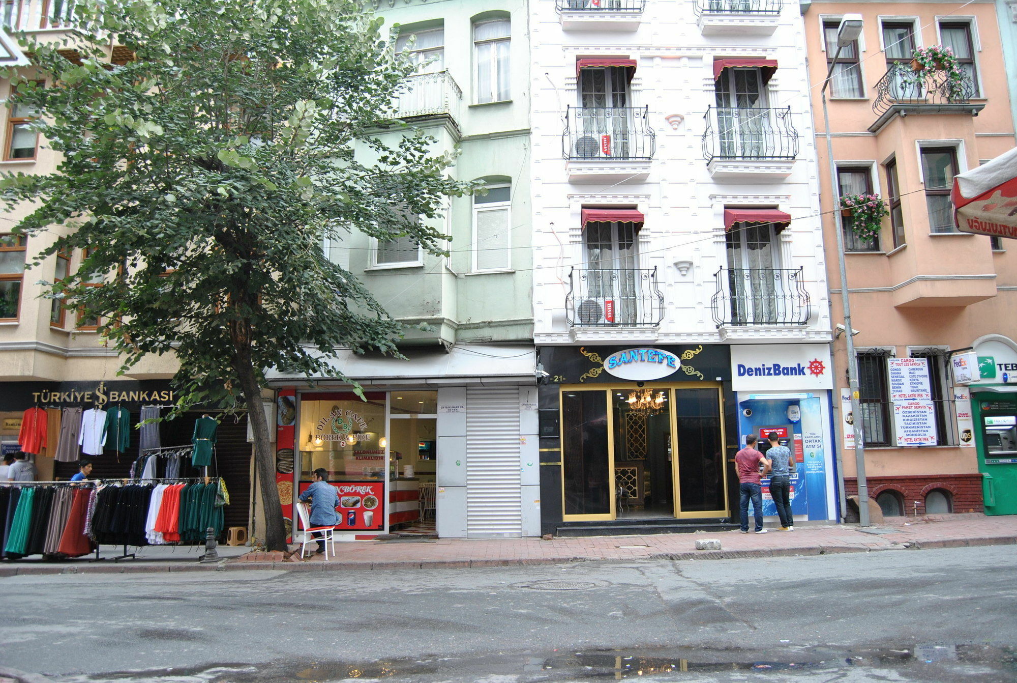 Santefe Hotel Istanboel Buitenkant foto