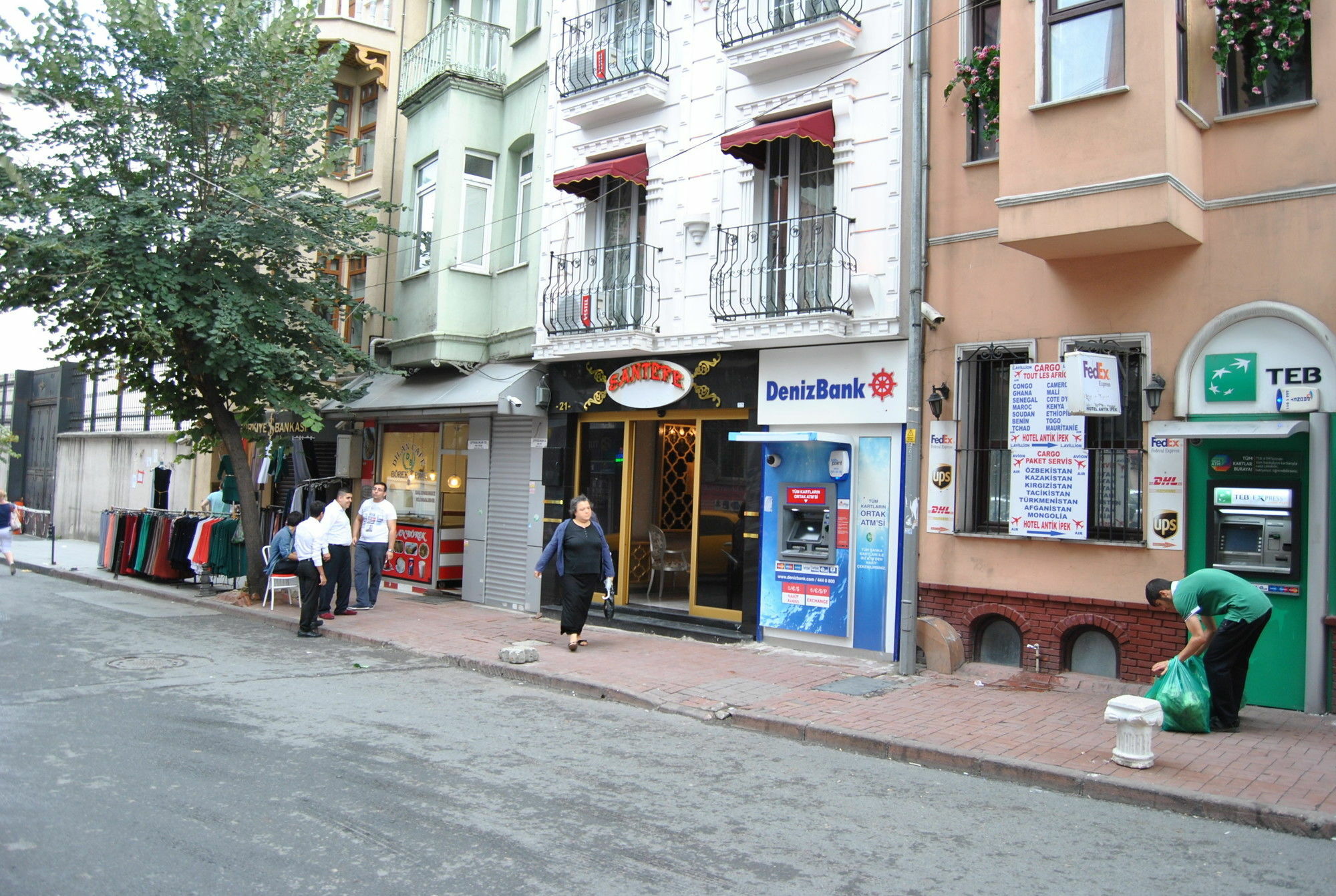 Santefe Hotel Istanboel Buitenkant foto